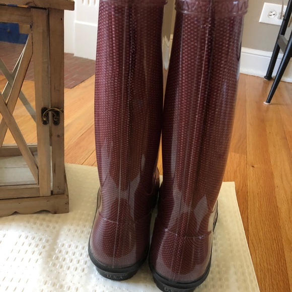 rain boots, purple - Picture 3 of 8